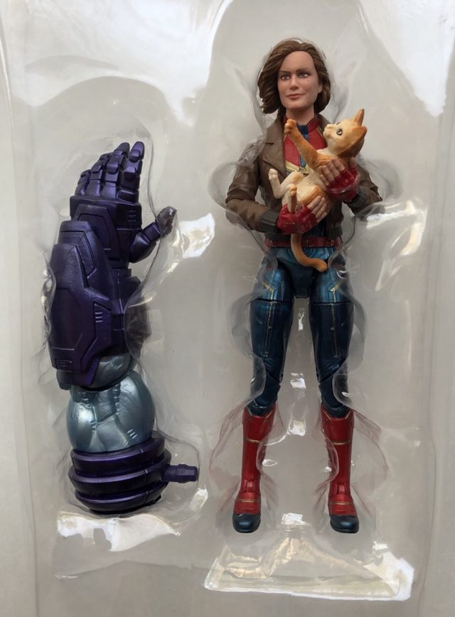 Marvel Legends Kree Sentry Series Captain Marvel Figure and Accessories Left BAF Arm