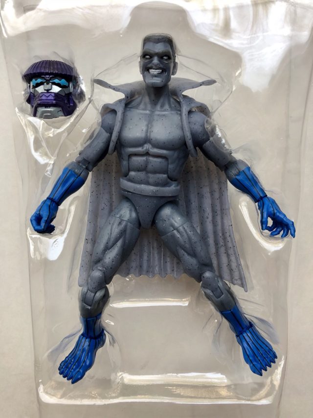 Hasbro Captain Marvel Legends Grey Gargoyle Figure and Kree Sentry Build A Figure Head