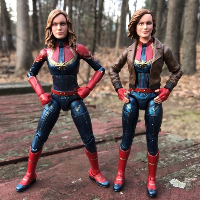 Hasbro Captain Marvel Movie Figures Comparison Six Inch Photo