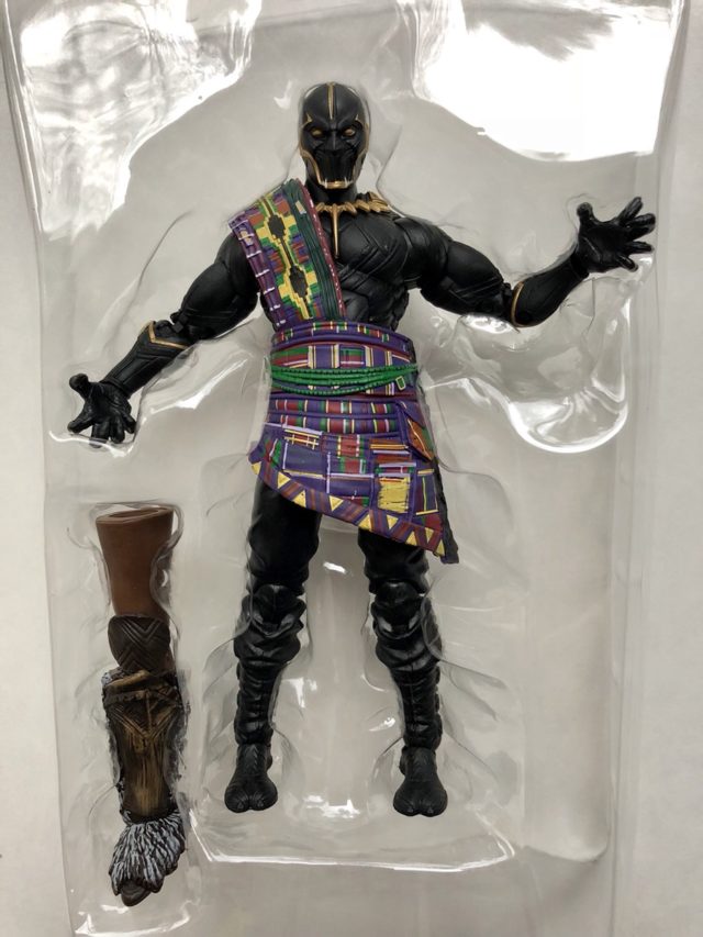 ML TChaka Black Panther Figure Accessories M'Baku Left Leg BAF