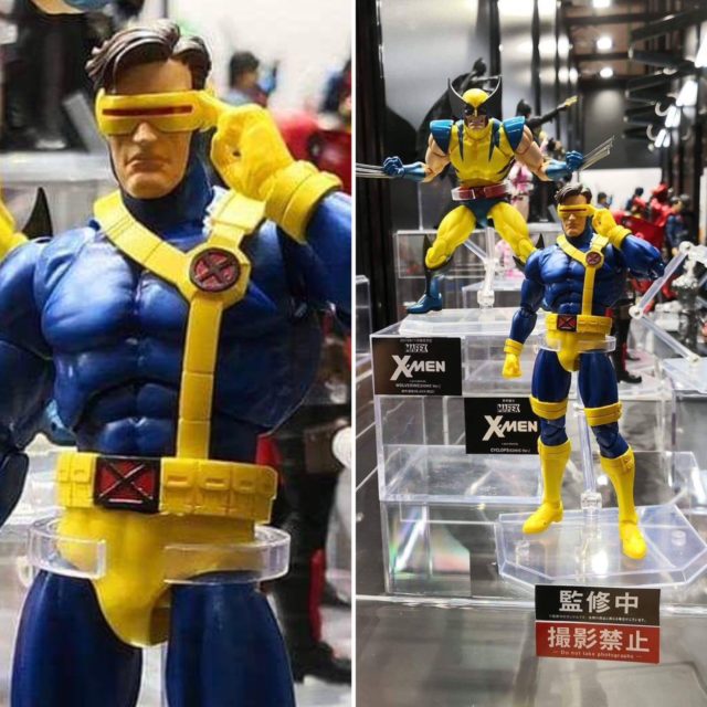 MAFEX X-Men Cyclops and Wolverine Figures