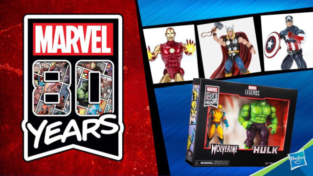 Marvel Legends 80th Anniversary Figures Announcement Banner Toy Fair 2019