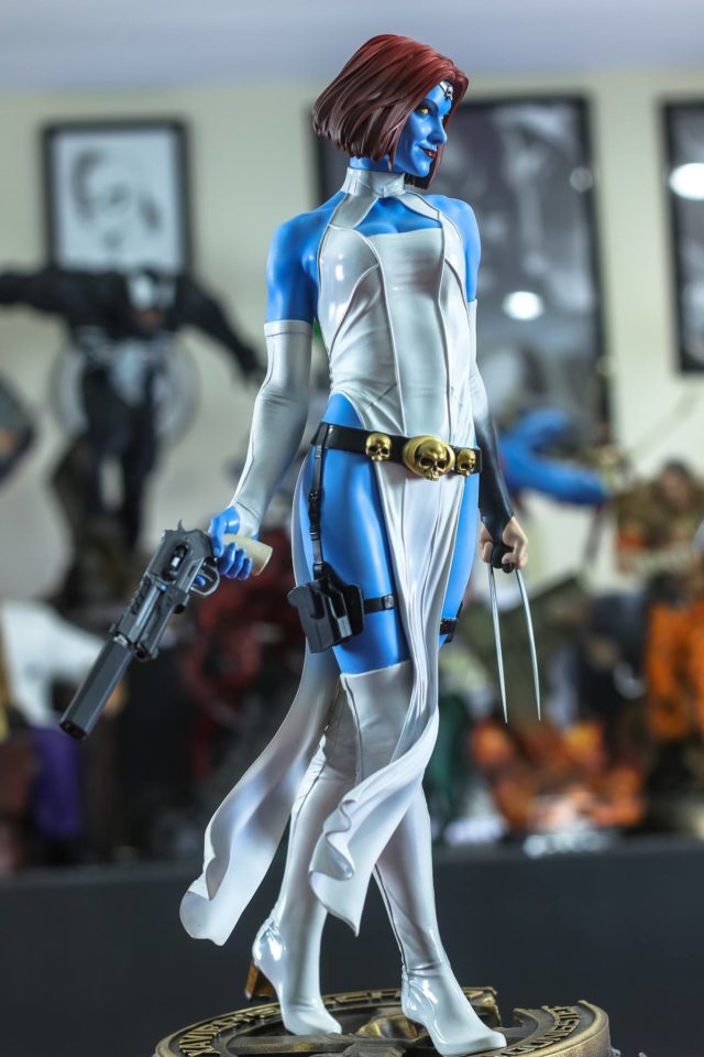 Mystique Sideshow Premium Format Figure Side View