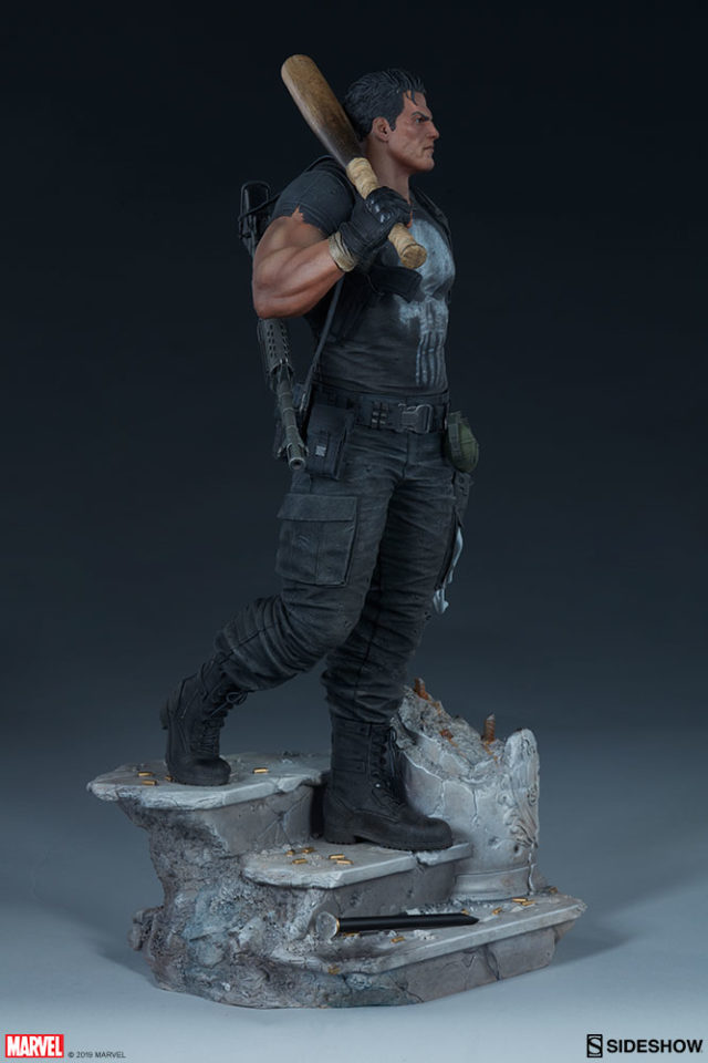 Punisher Sideshow Premium Format Figure Side View