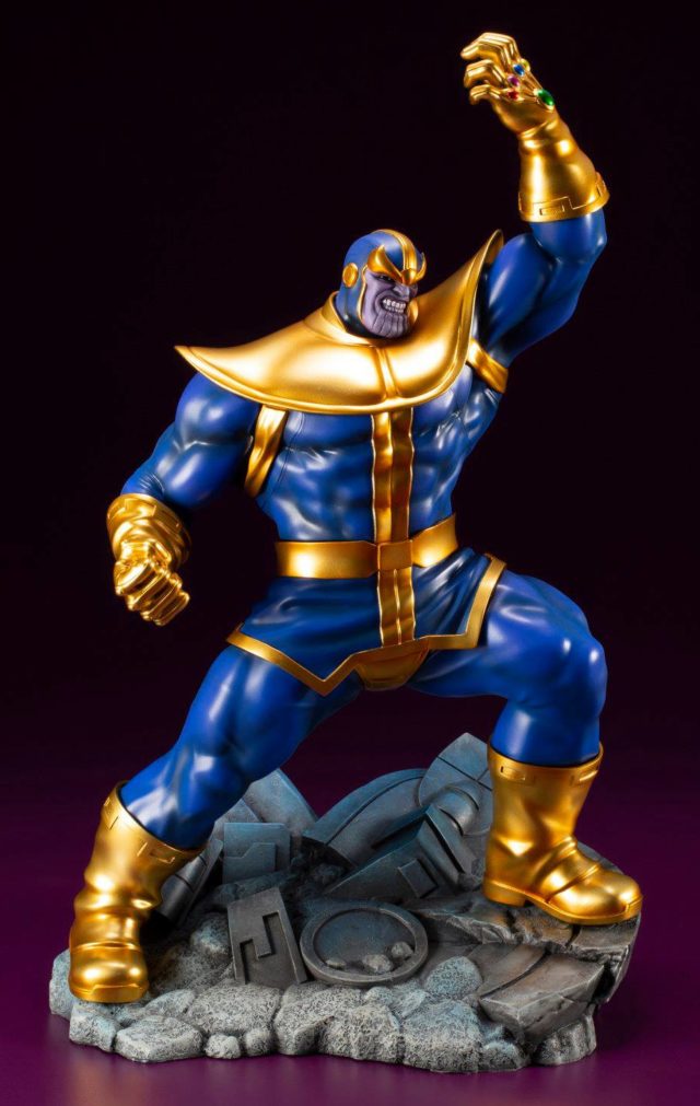 Side View of Koto Thanos ARTFX+ Statue Marvel Now