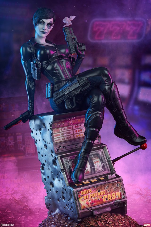 Sideshow Collectibles Domino Statue on Slot Machine