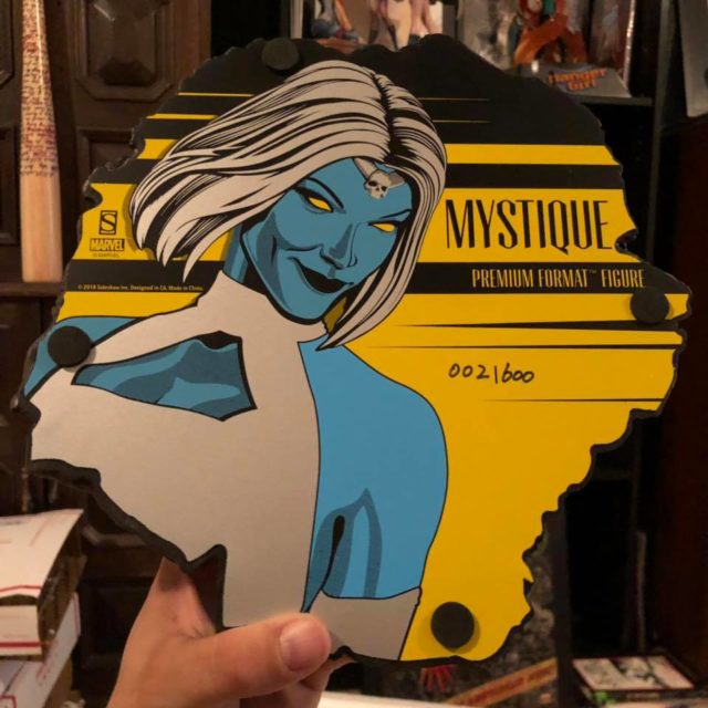 Sideshow Mystique Statue Bottom of Base 2019