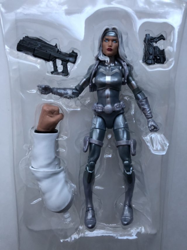Silver Sable Marvel Legends Figure and Accessories