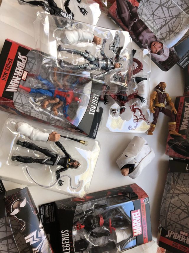 Marvel Legends Kingpin Series Figures Unboxing Photos