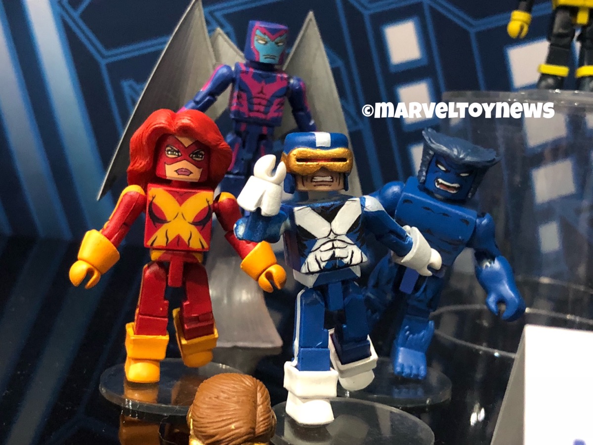 Stark Guy Build-A-Figure Marvel Minimates Serie 78 X-Factor Komplett Set Mit 