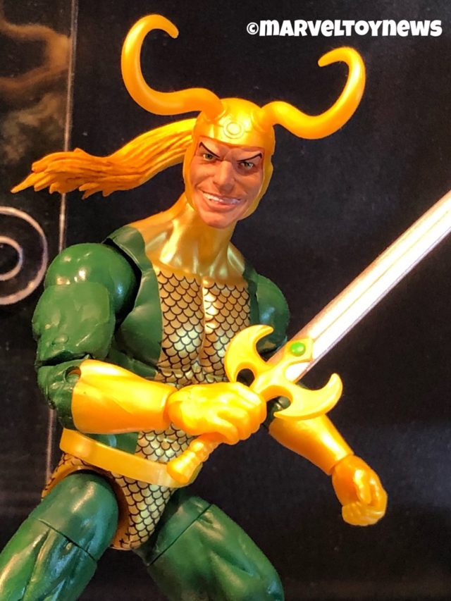 Toy Fair New York: Marvel Legends Loki Classic Hasbro Figure Close-Up