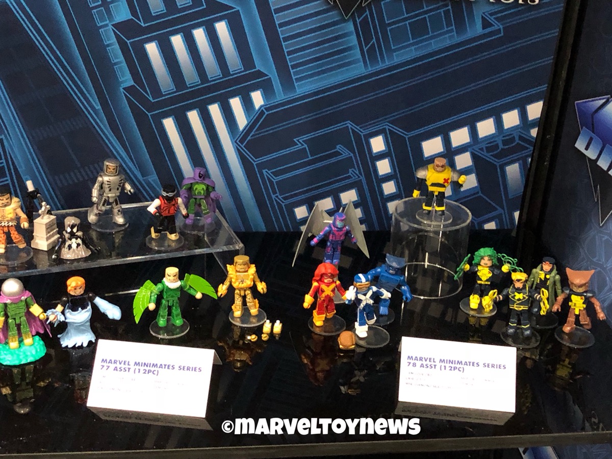 Marvel Minimates Serie 78 X-Factor Komplett Set Mit Stark Guy Build-A-Figure 