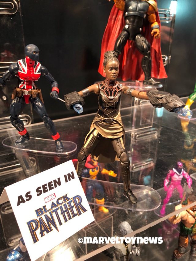 Marvel Legends Toy Fair Shuri and Union Jack Figures