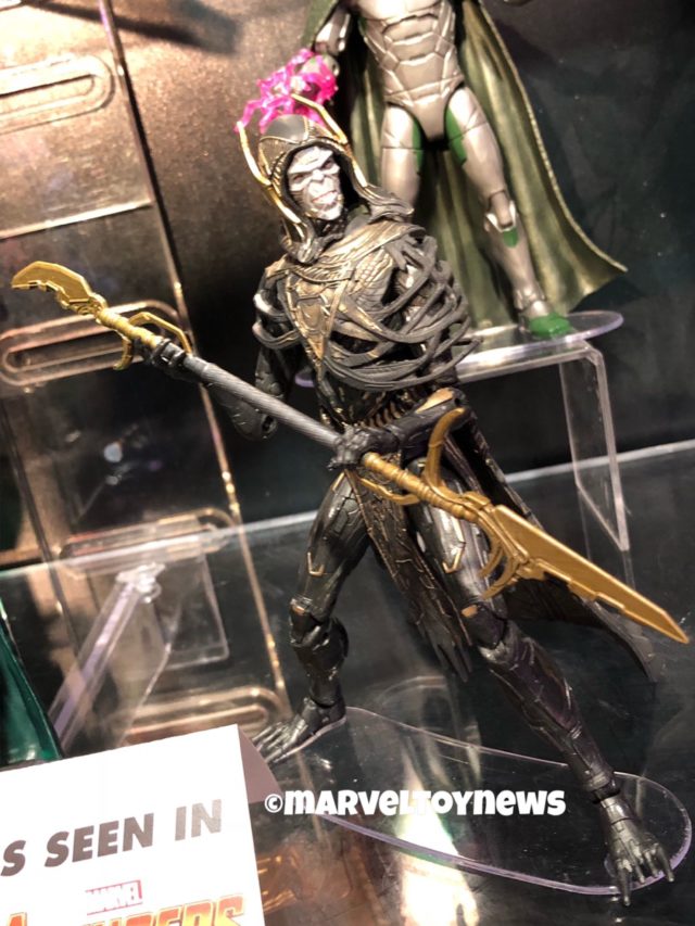 Toy Fair Corvus Glaive Marvel Legends Figure