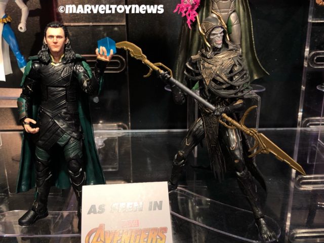 Marvel Legends Exclusive Loki Corvus Glaive Two Pack Toy Fair