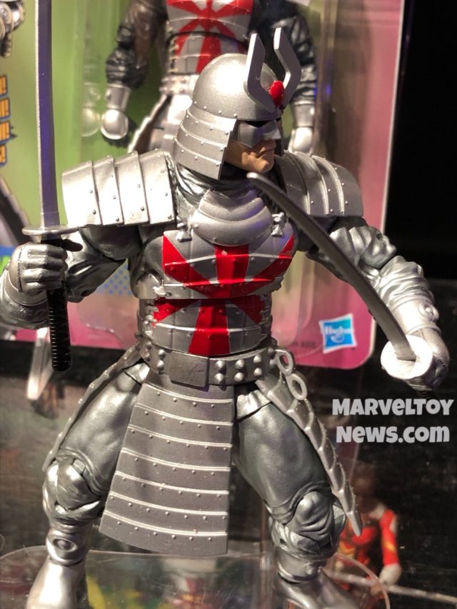 Marvel Legends X-Men Silver Samurai Figure Close-Up 2019 Toy Fair