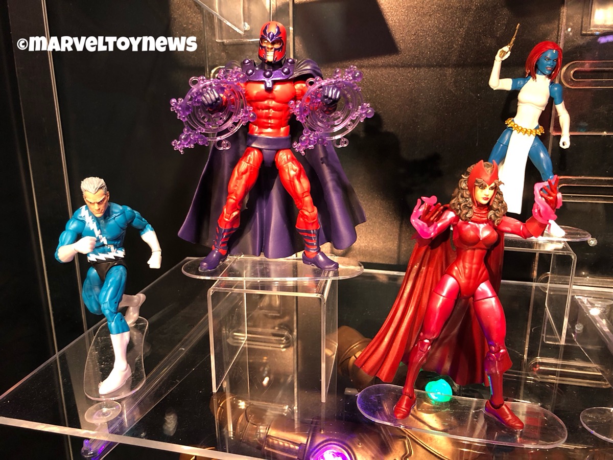 Magneto & Scarlet Hasbro E5168 Marvel Legends 3er Set Actinfiguren Quicksilver 