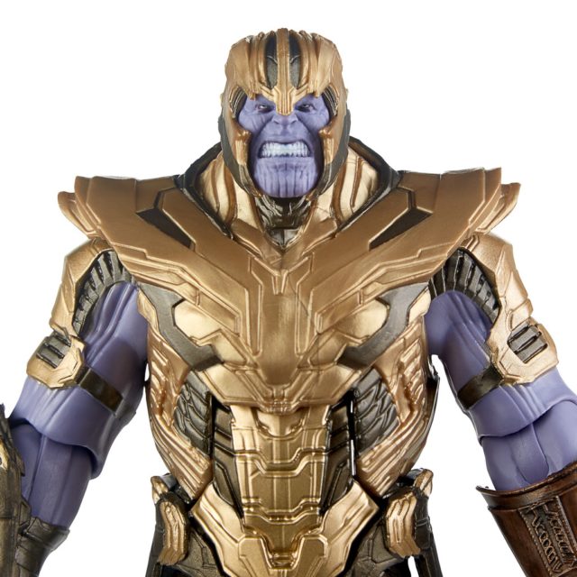 2019 Marvel Legends Thanos Armored Build-A-Figure Close-Up Avengers Endgame
