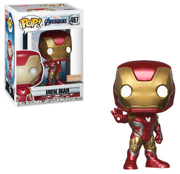 Box Lunch Exclusive Endgame Iron Man POP Vinyls Figure