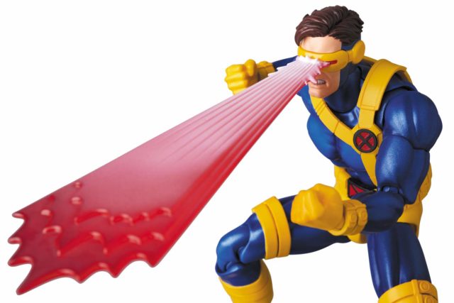 Full Blast Optic Blast Effects Piece on MAFEX Cyclops X-Men Figure