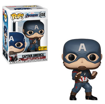 Hot Topic Exclusive Endgame Captain America POP Vinyls Figure