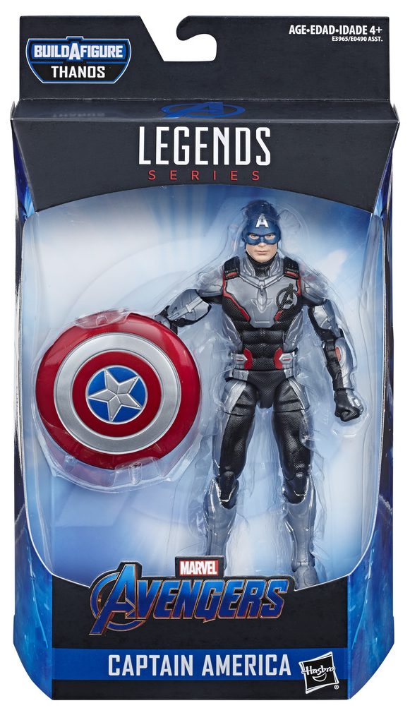 Marvel Legends Avengers Endgame Captain America Packaged Quantum Realm Suit