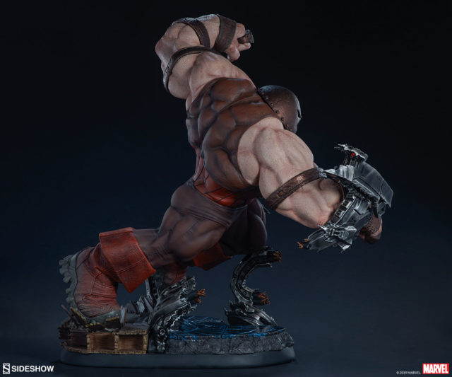 Side View of Juggernaut Sideshow Premium Format Figure