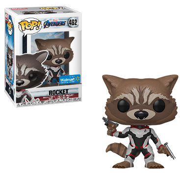 Walmart Exclusive Funko POP Endgame Rocket Raccoon Figure