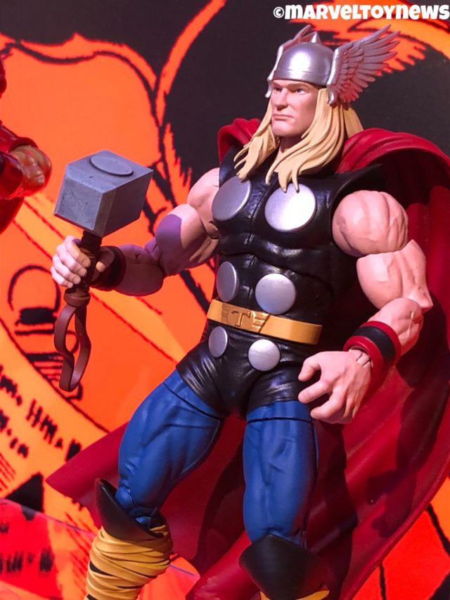 Marvel Legends 80 Years Series Thor Close-Up Classic Comic Book