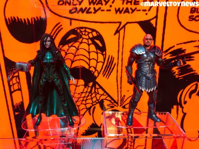 Marvel Legends 80 Years Hela and Executioner Figures Hasbro Toy Fair