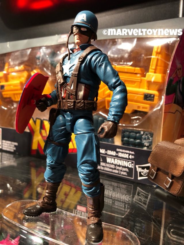 Side View of Ultimate Captain America World War II Figure Hasbro 2019