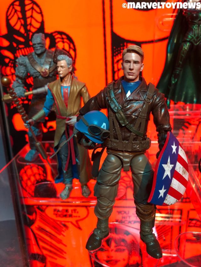 New York Toy Fair Hasbro Marvel Legends First Avengers Captain America Figure