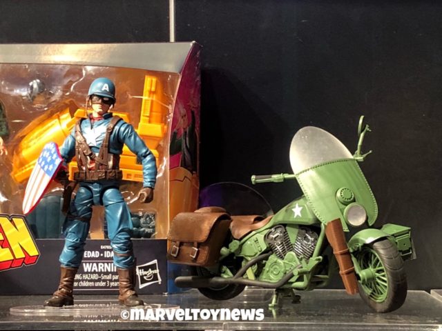 Hasbro Toy Fair 2019 Marvel Legends Captain America & Motorcycle Set