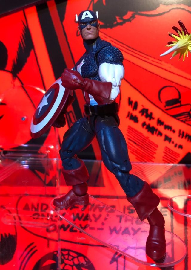 80 Years of Marvel Legends Captain America Figure Toy Fair