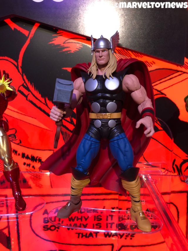 Hasbro 2019 Toy Fair Marvel Legends Thor Comic Book Figure 80th Anniversary