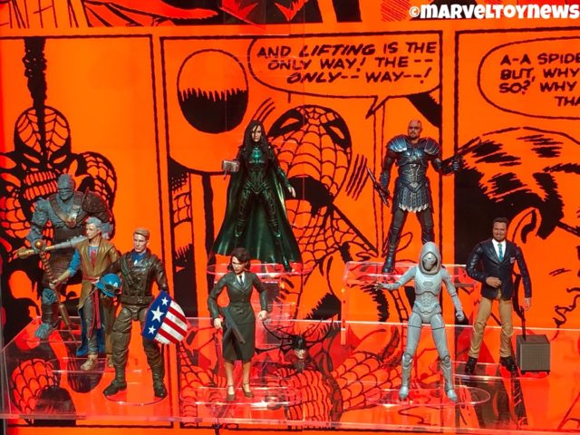 2019 Marvel Legends 80 Years Movie Figures Display Toy Fair 2019