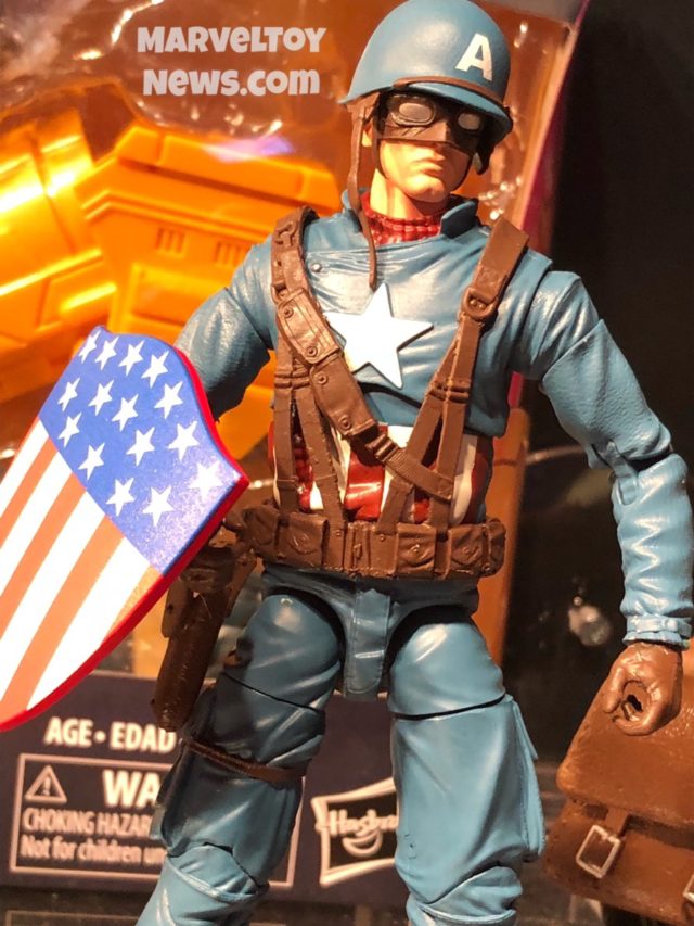 2019 Marvel Legends Ultimate Captain America WWII Figure Close-Up