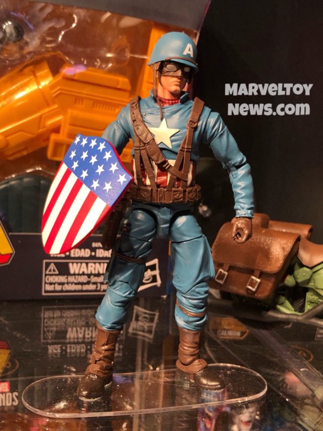 Marvel Legends Ultimate WWII Captain America Figure