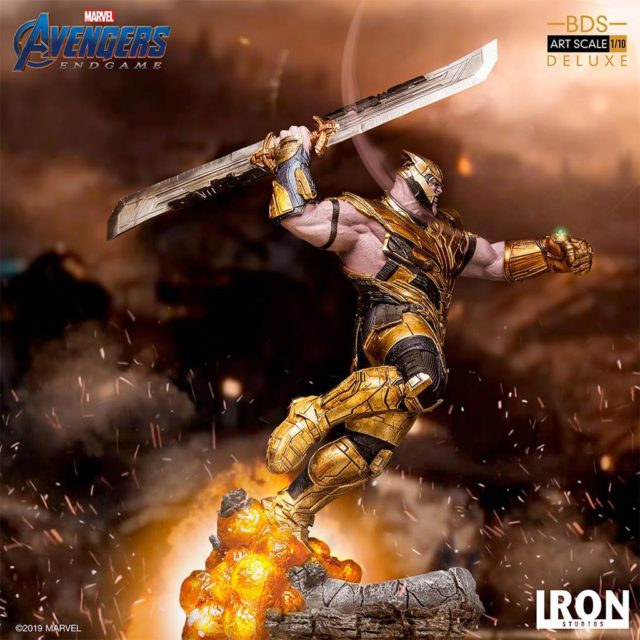 Avengers Endgame Iron Studios Thanos Statue
