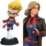 Marvel Animated Captain Marvel & Premier Collection Statues!