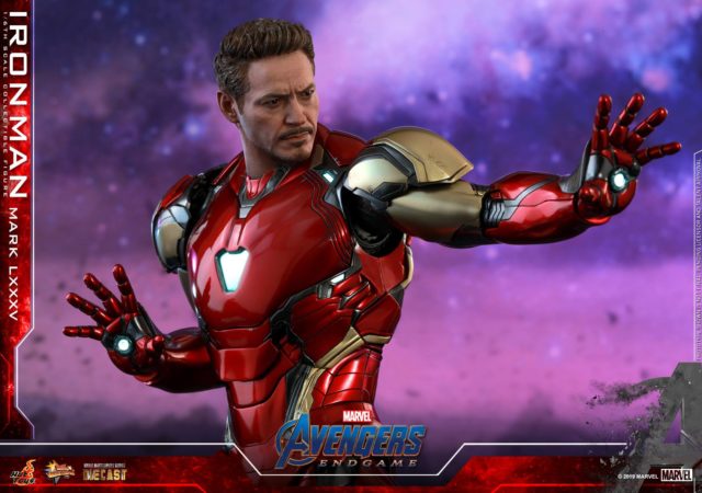 Endgame Hot Toys Iron Man RDJ Head Tony Stark Figure