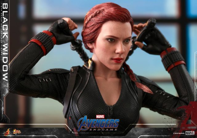 Hot Toys Avengers Endgame Black Widow Head Close-Up