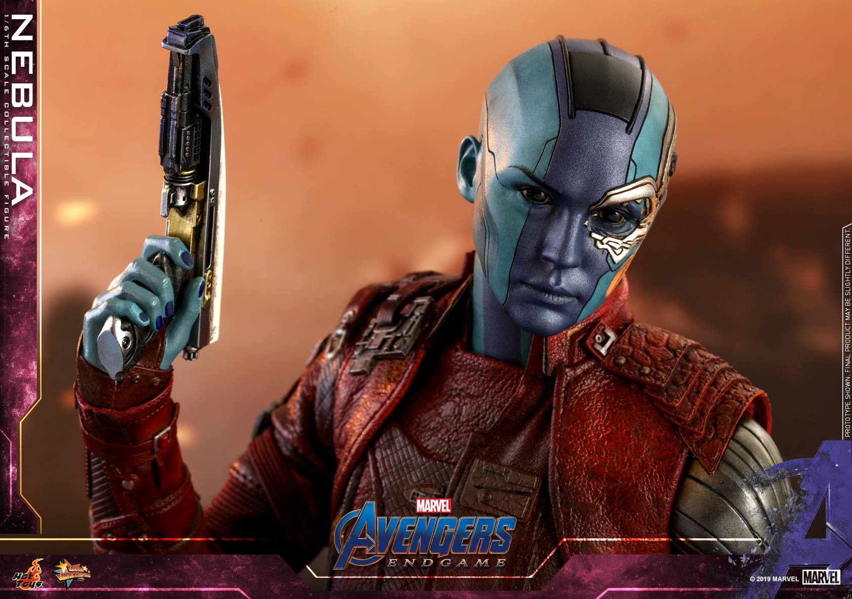 hot toys avengers endgame nebula