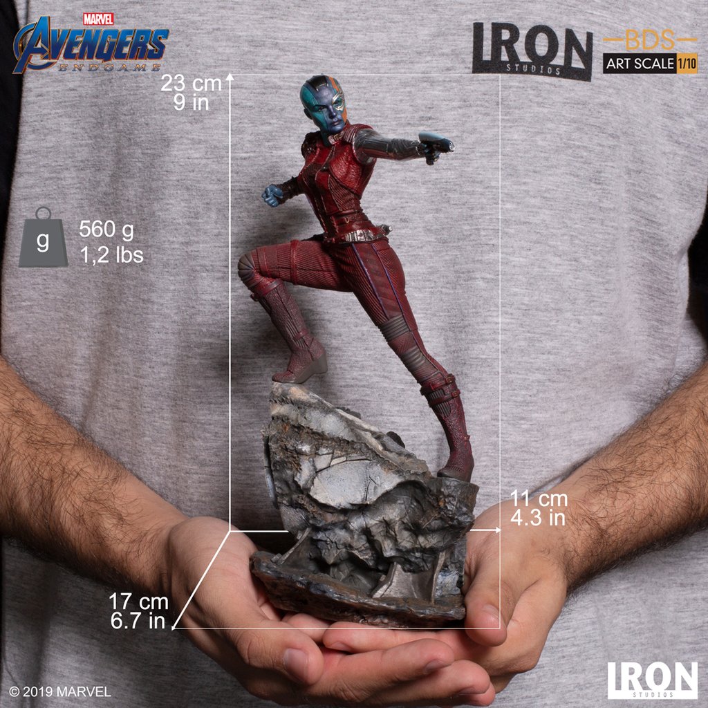 REVIEW: Iron Studios Nebula Statue (Avengers Endgame BDS) - Marvel Toy News