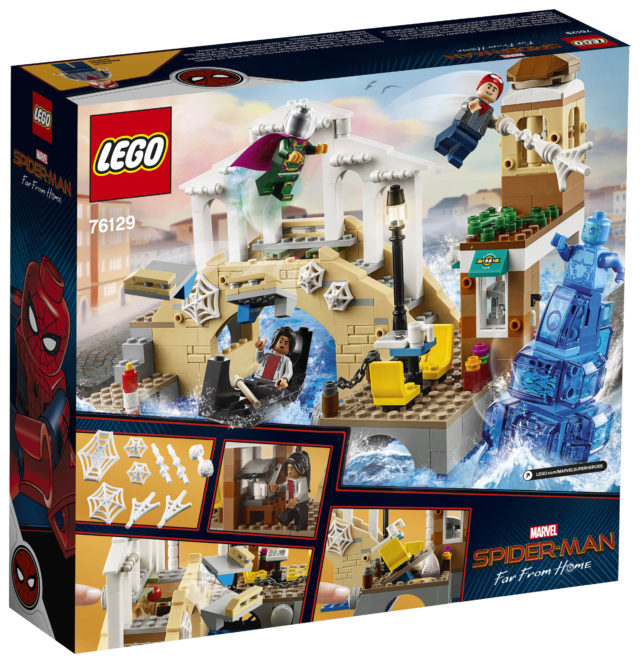 LEGO Spider-Man Far From Home Hydro Man Attack Box Back