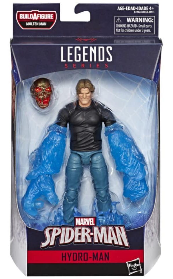 Marvel Legends Hydro-Man Figure Packaged