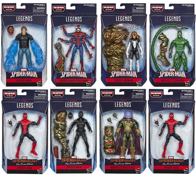 marvel legends series spiderman