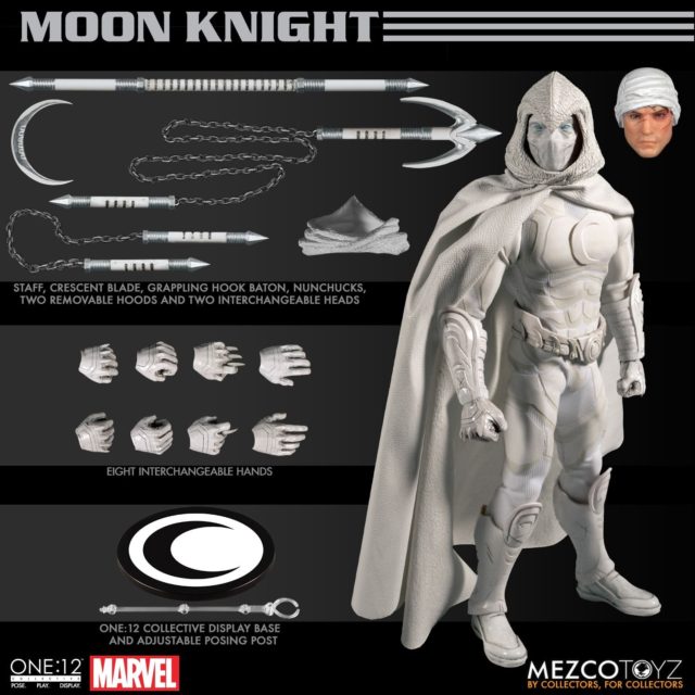 ONE12 Collective Moon Knight Figure and Accessories