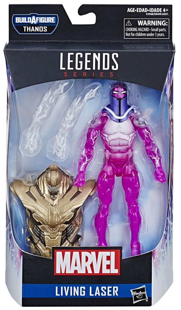 Packaged Living Laser Marvel Legends Figure