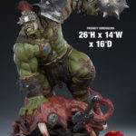 Sideshow Exclusive Gladiator Hulk Maquette 1/4 Photos & Order Info!